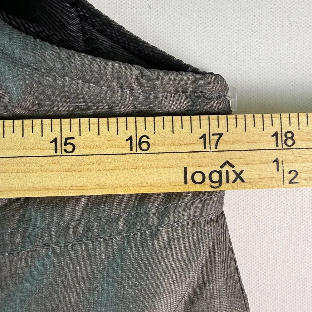London Fog Girls Winter Ski Bibs Pants Size M 10-12 Gray Insulated Snow Pants
